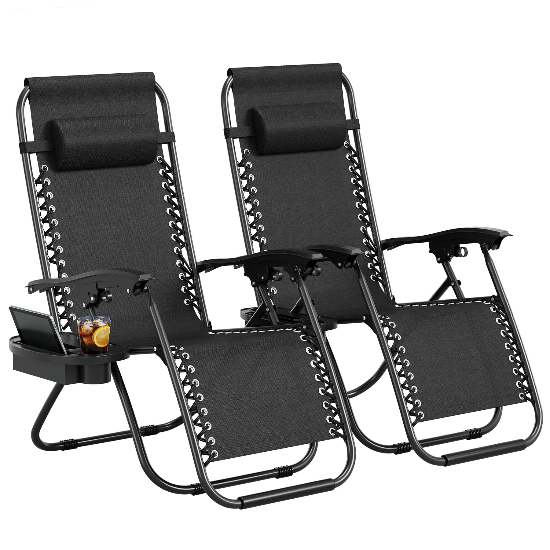 Fabric Weight Set - Zero Weighted Patio Lounge Reclining Chairs