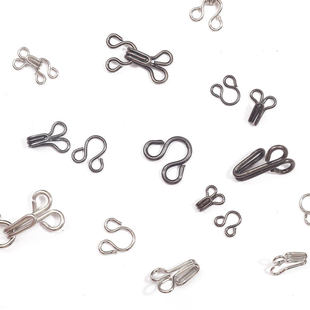 48Pcs  Metal Buckle Button Shi - огляд і ціна Hook Eye Fastener