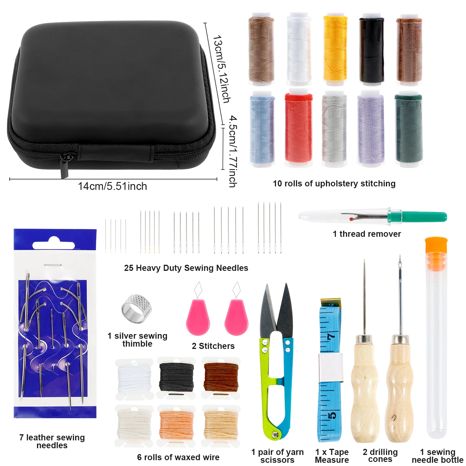 Leather Upholstery Repair Sewi - огляд і ціна Leather Needle Heavy