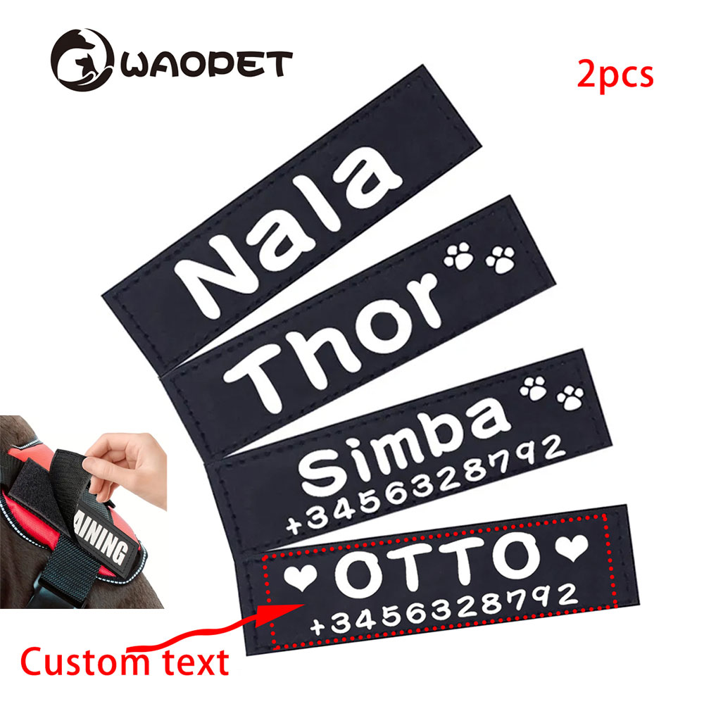 Custom Dog ID Tags For Harness - огляд і ціна Sewing Label