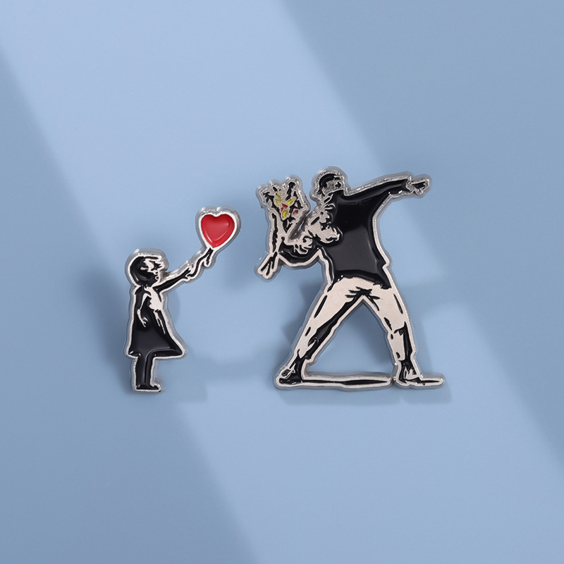 5 Styles Sculpture Enamel Pins - огляд і ціна Sewing Label