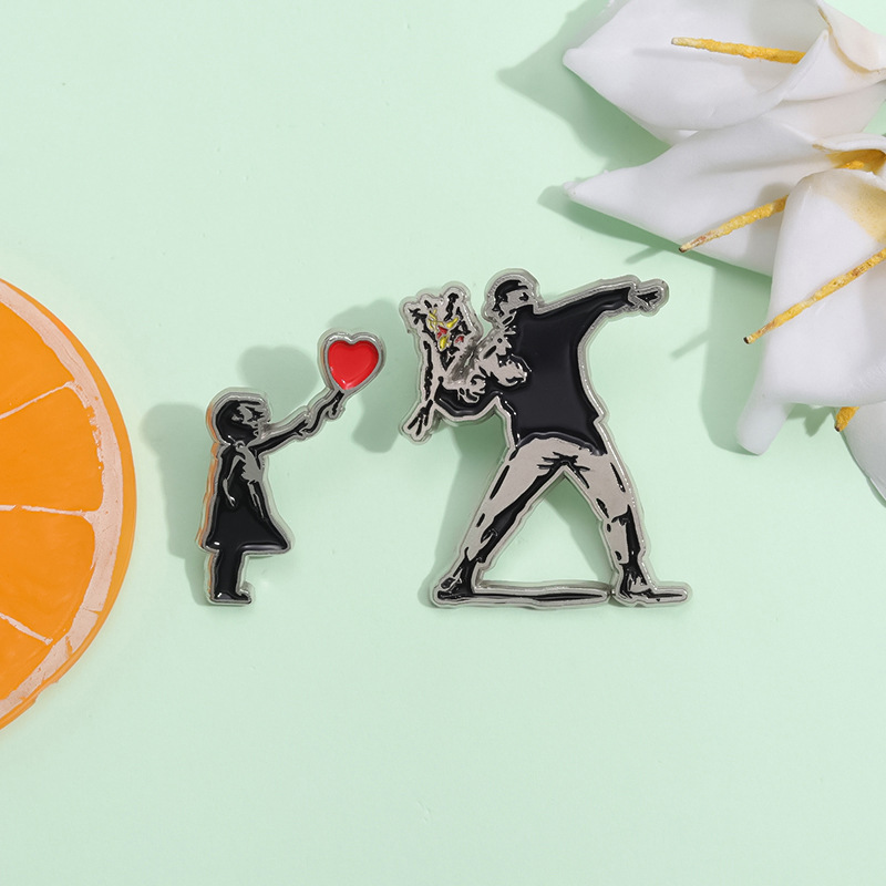 5 Styles Sculpture Enamel Pins - огляд і ціна Sewing Label