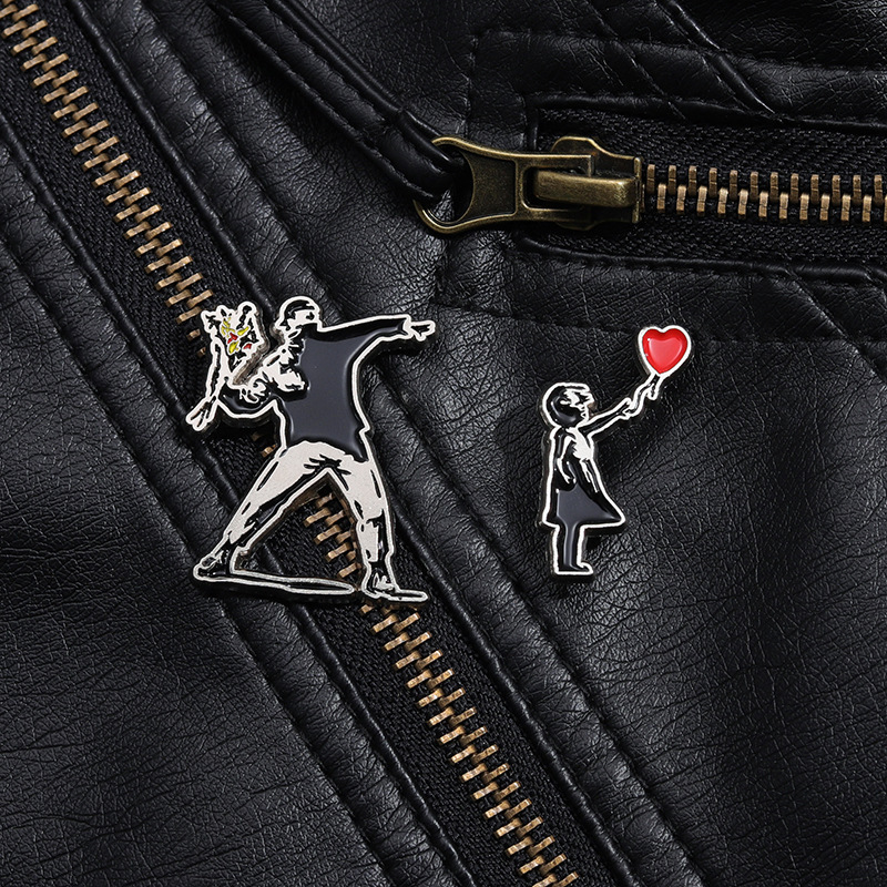 5 Styles Sculpture Enamel Pins - огляд і ціна Sewing Label