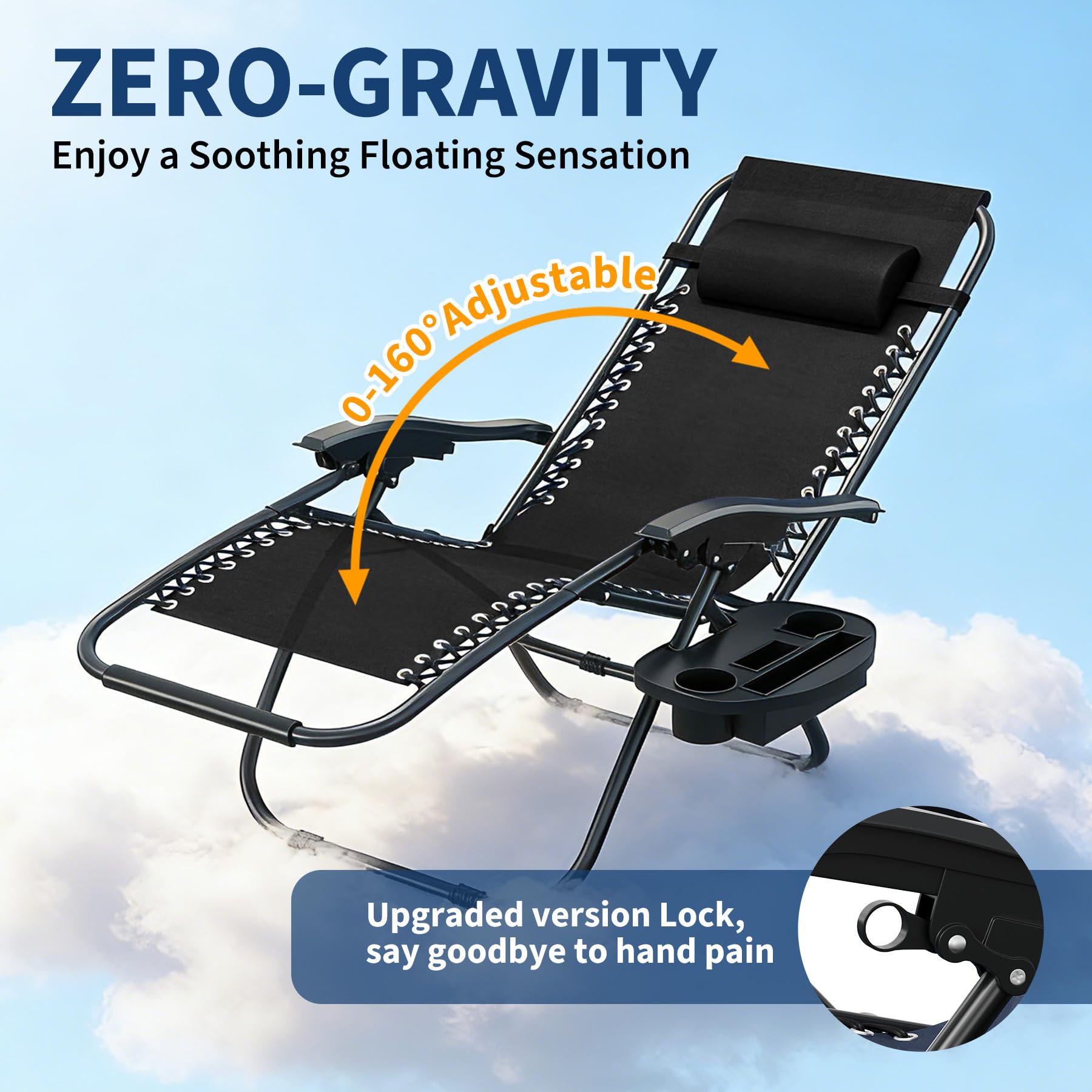 Zero Weighted Patio Lounge Rec - огляд і ціна Fabric Weight Set