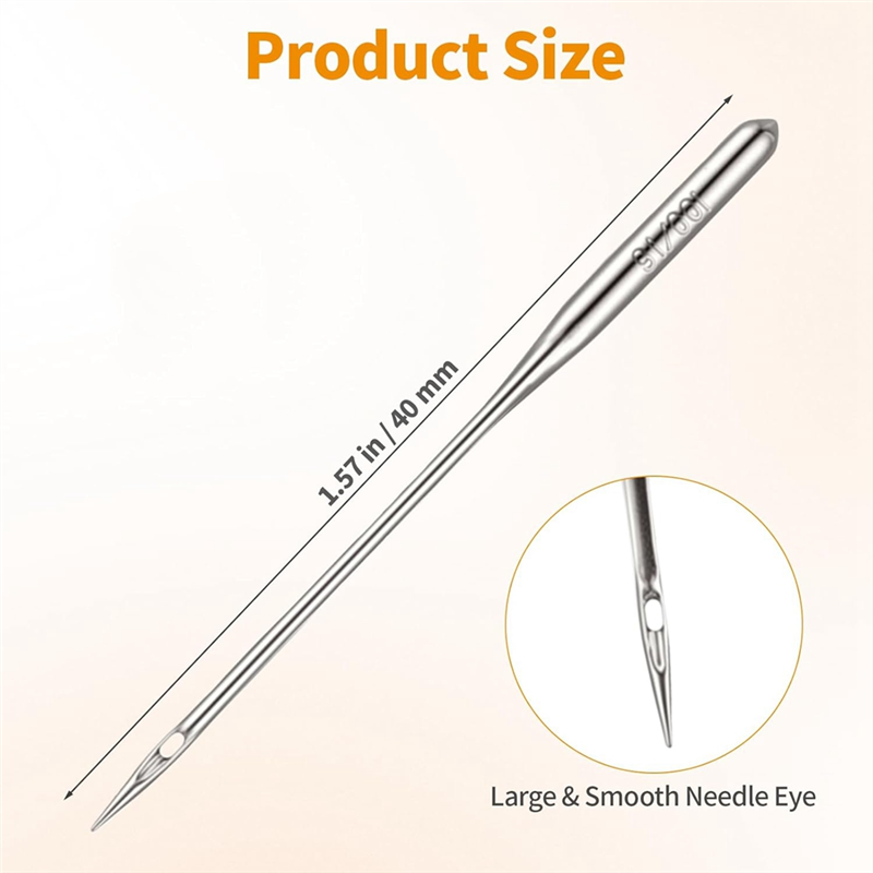 LNHF 150PCS Heavy Duty Sewing  - огляд і ціна Leather Needle Heavy