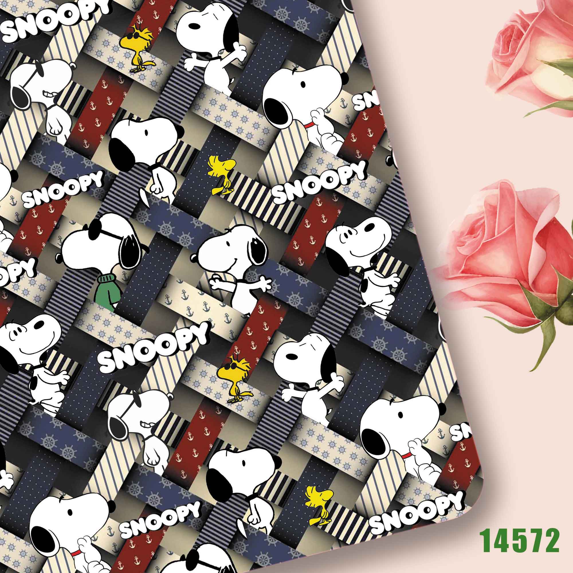 TAKARA TOMY Snoopy fabric140CM - огляд і ціна Sewing Textiles