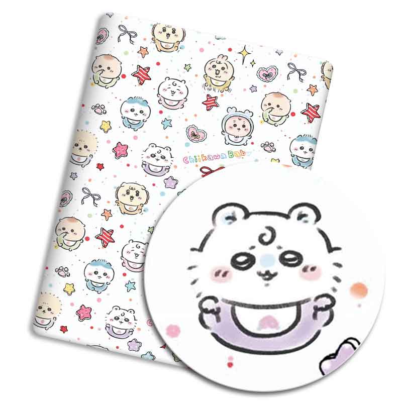 Cartoon Polyester fabric 140x5 - огляд і ціна Sewing Textiles