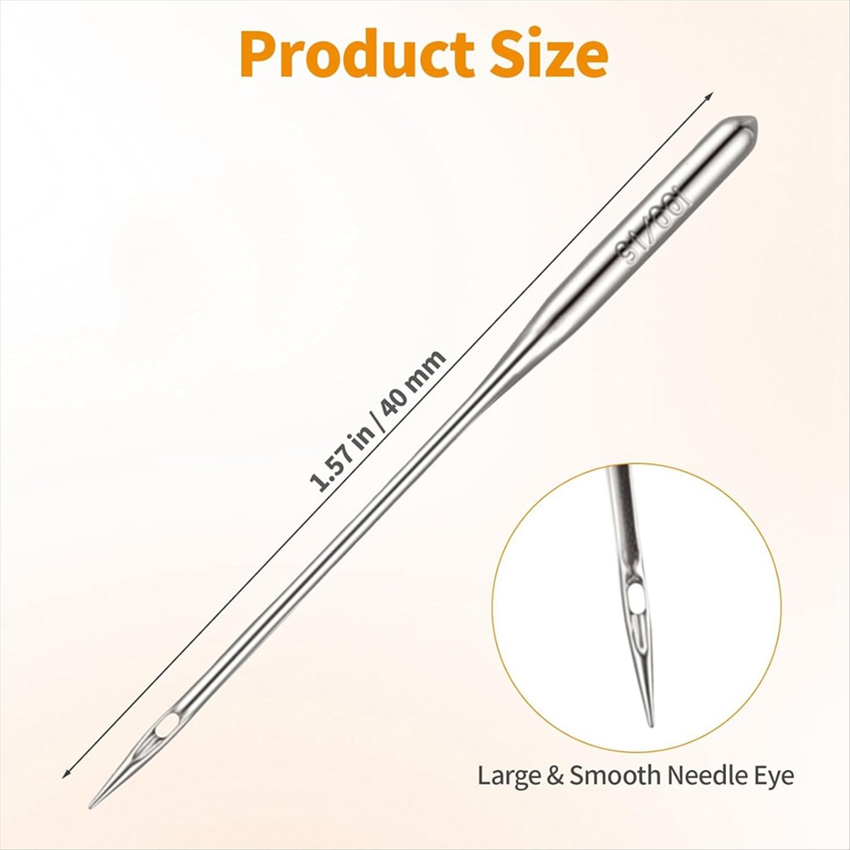 ABZT 150PCS Heavy Duty Sewing  - огляд і ціна Leather Needle Heavy