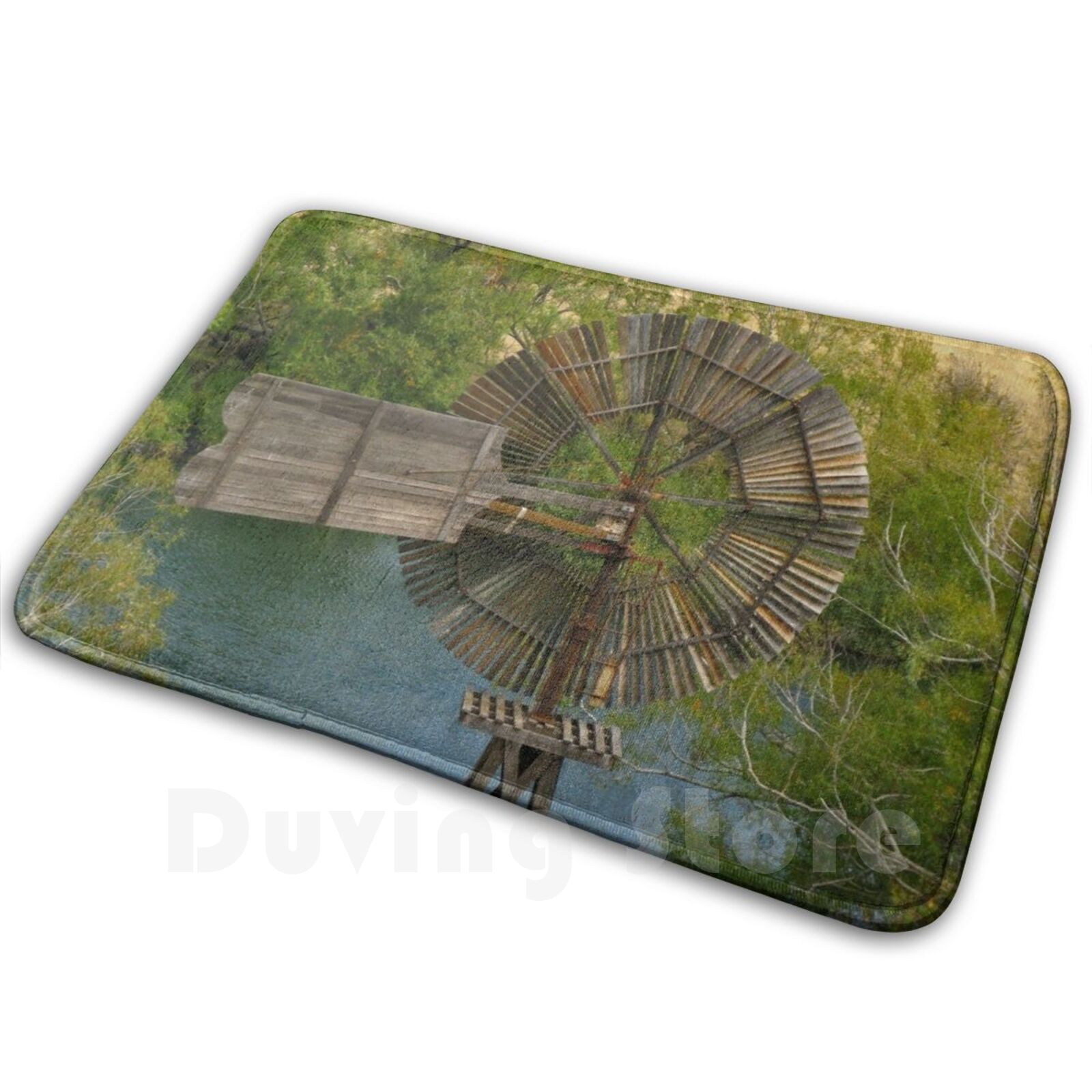 Wooden Windmill Carpet Mat Rug - огляд і ціна Century Textile & Sewing Supply Online Shopping