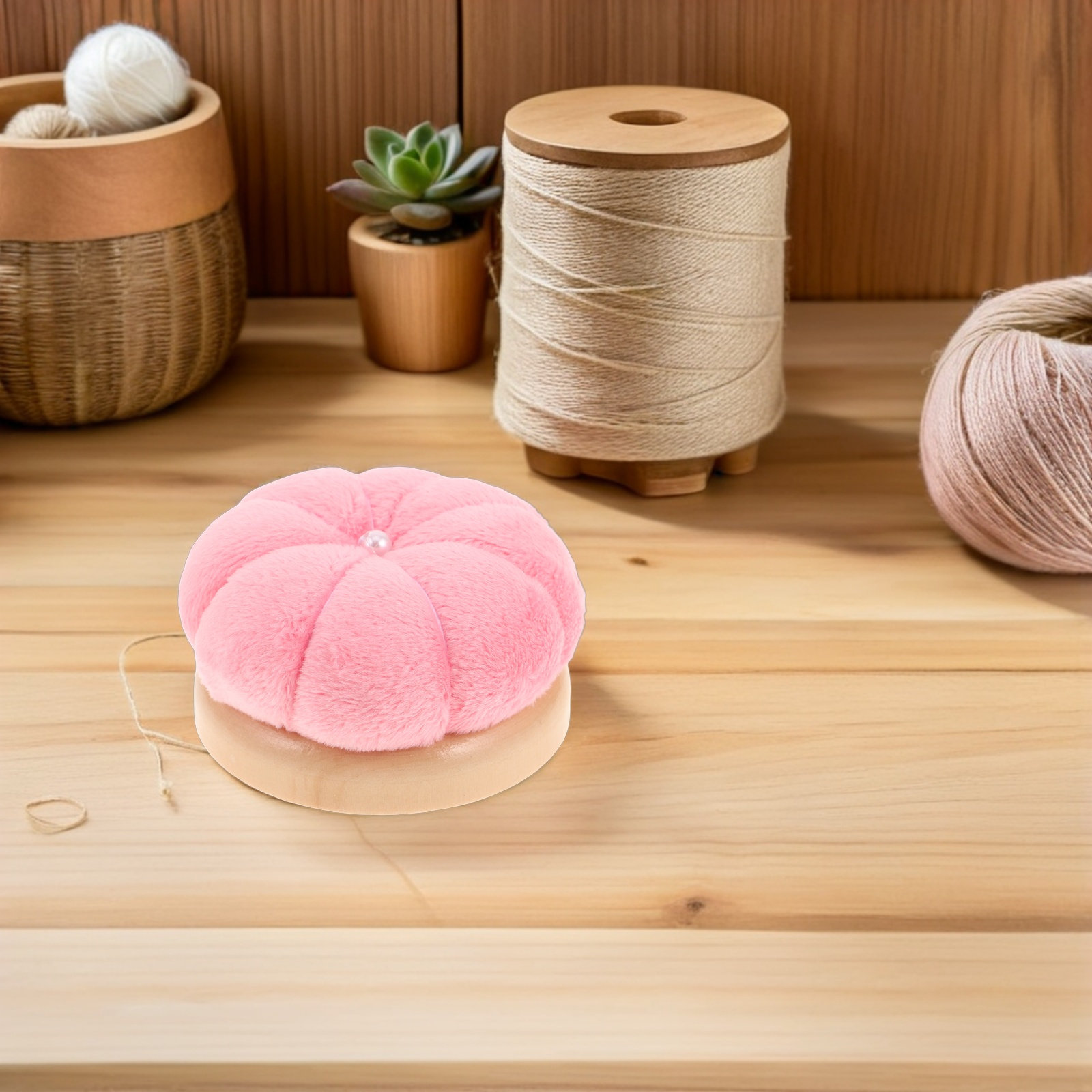 2Pcs Adorable Pumpkin Pin Cush - огляд і ціна Sewing Pin Cushion