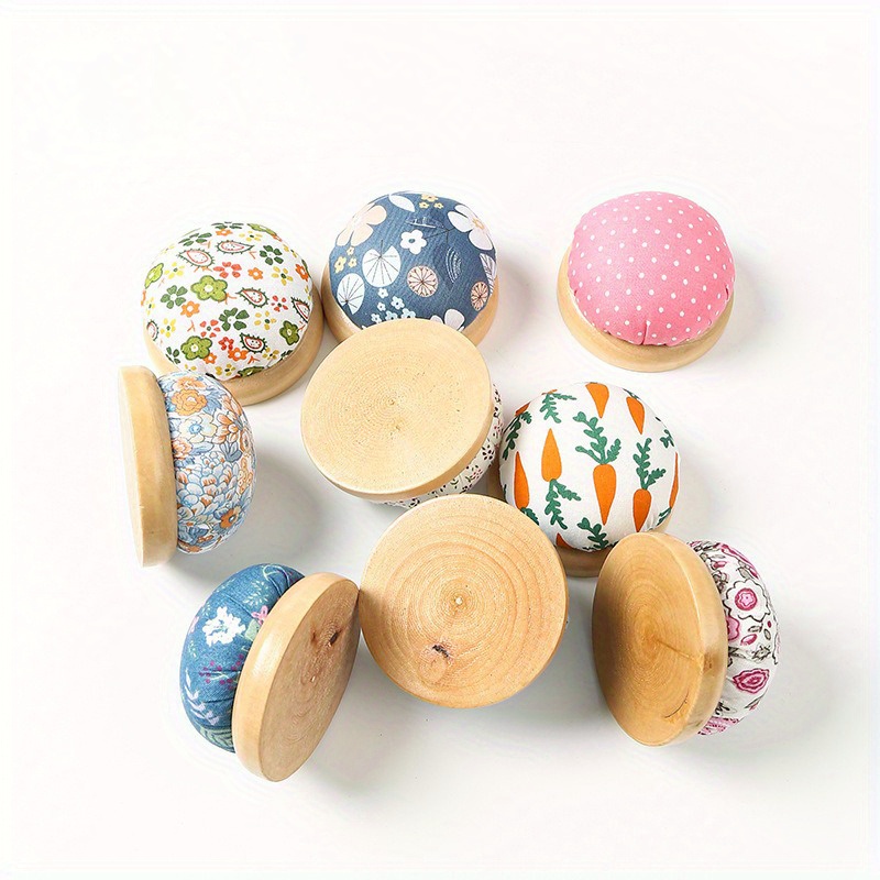 1Pc Ramdon Color Wood Stand Cl - огляд і ціна Sewing Pin Cushion