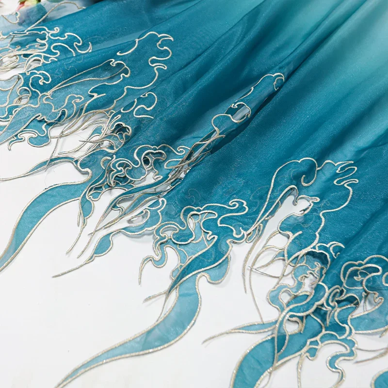 Chinese Style Embroidery Lotus - огляд і ціна Sewing Fabric