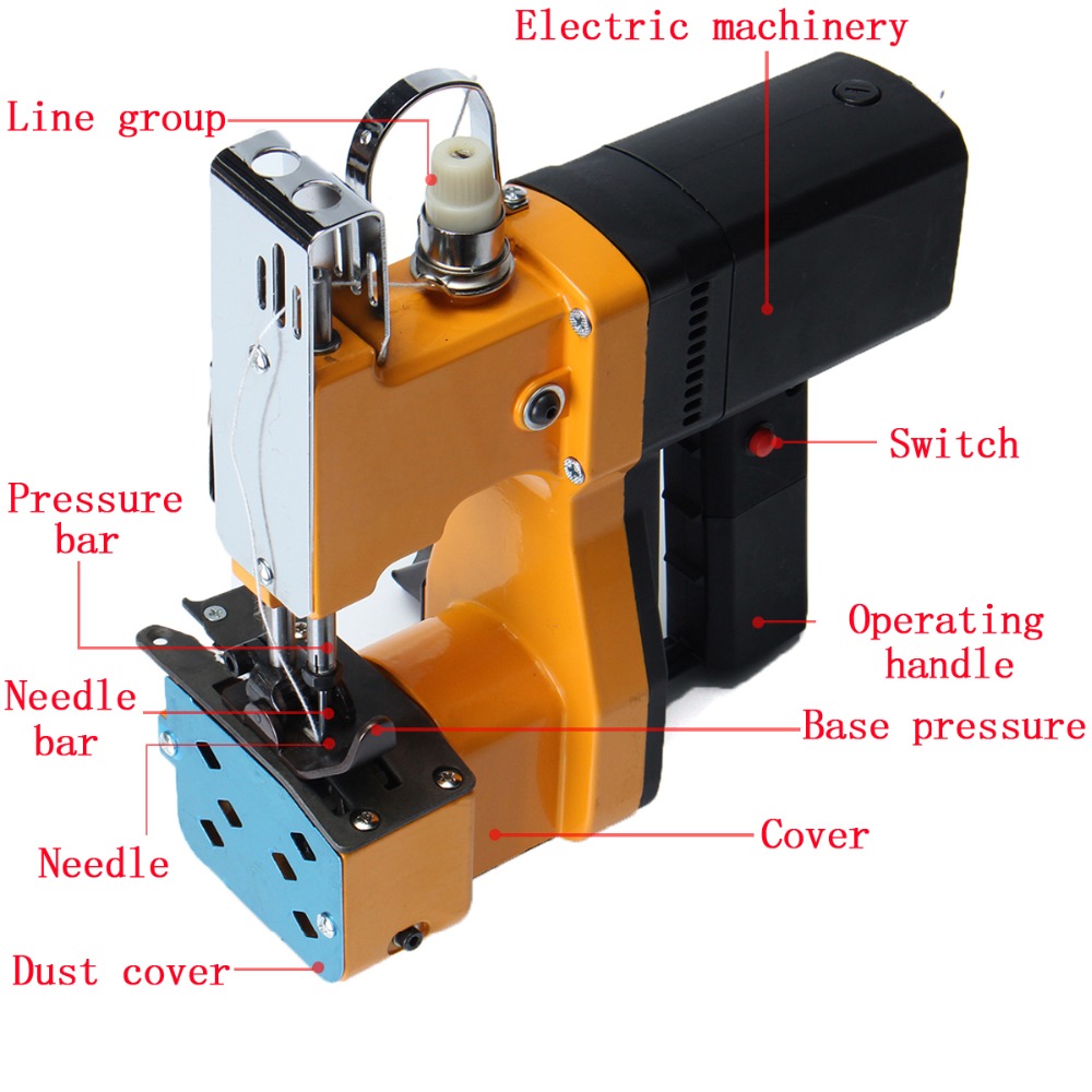 Electric Woven Bag Closing Mac - огляд і ціна Sewing Machine For Textile