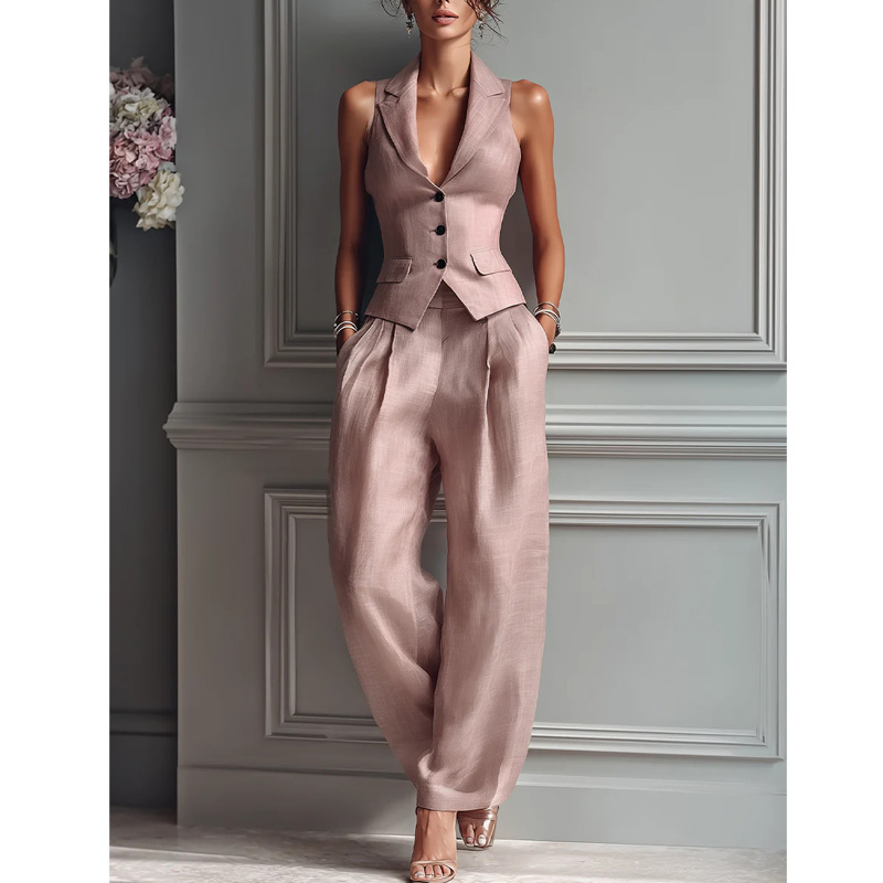 2026 Summer Women Two Piece Se - огляд і ціна Sewing Vest