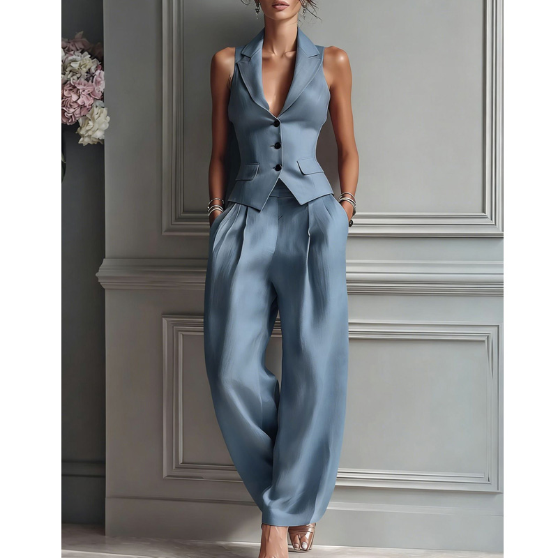 2026 Summer Women Two Piece Se - огляд і ціна Sewing Vest