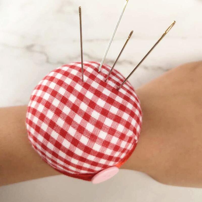 1Pcs Elastic Wrist Belt Needle - огляд і ціна Sewing Pin Cushion