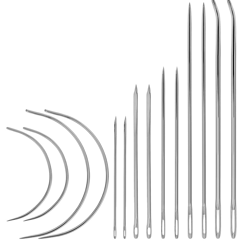 14 Pcs Heavy Duty Hand Sewing  - огляд і ціна Leather Needle Heavy