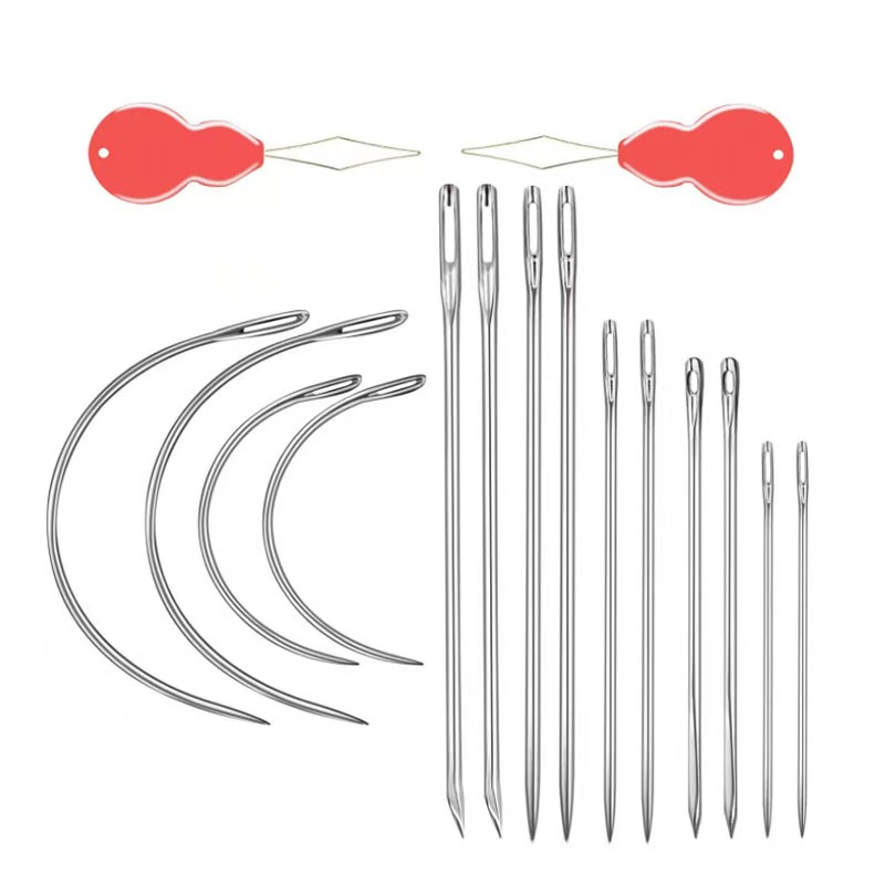 14 Pcs Heavy Duty Hand Sewing  - огляд і ціна Leather Needle Heavy