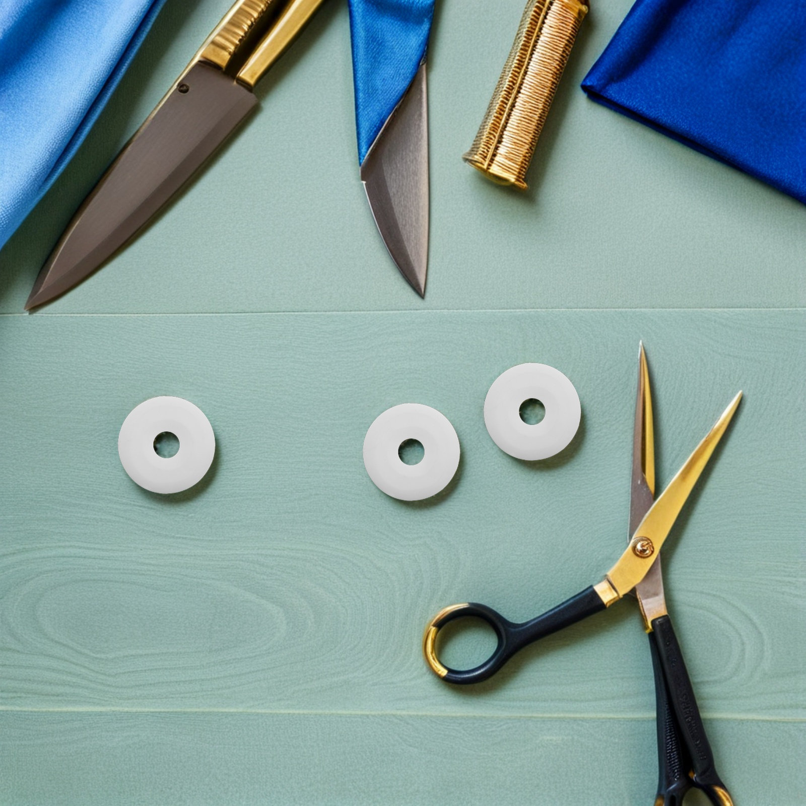 30Pcs Ceramic Yarn Guide Wear  - огляд і ціна Sewing In Textile Industry