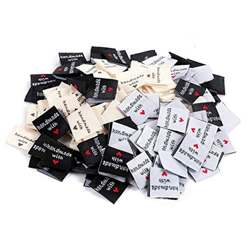 A02M-300 Pcs Handmade Sew-On W - огляд і ціна Sewing Label