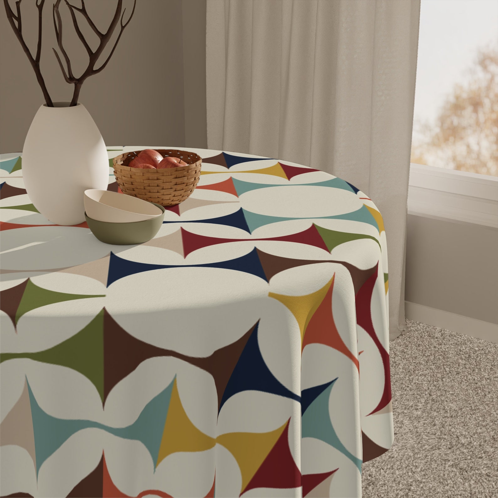 Mid Century Modern Retro Geome - огляд і ціна Century Textile & Sewing Supply Online Shopping