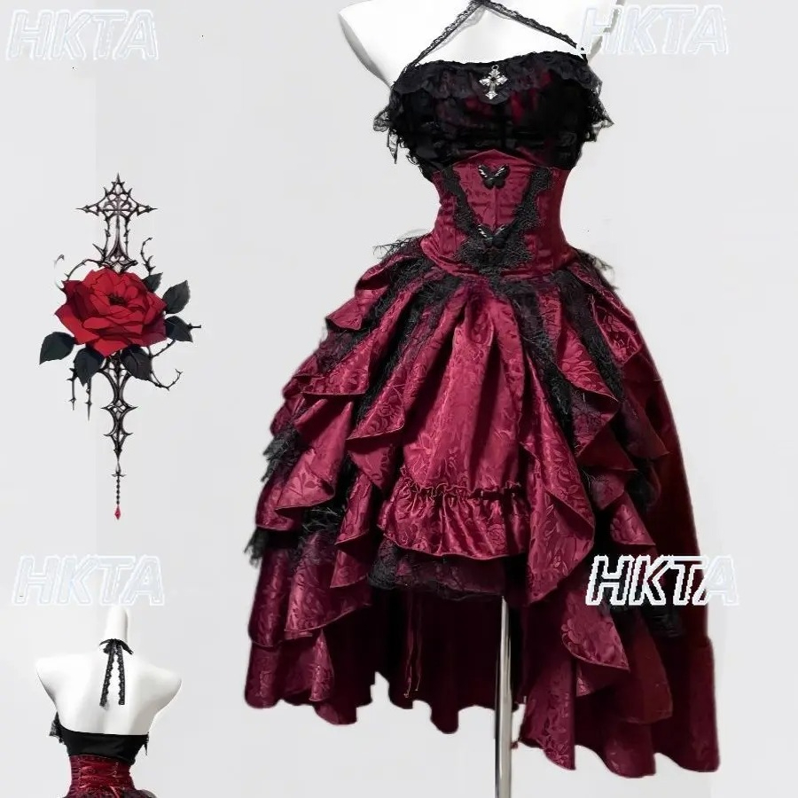 Dark Gothic Style Halter Long  - огляд і ціна Sewing Vest