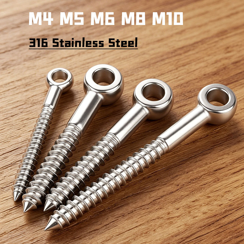 M4 M5~M10 316 Stainless Steel  - огляд і ціна Hook Eye Fastener