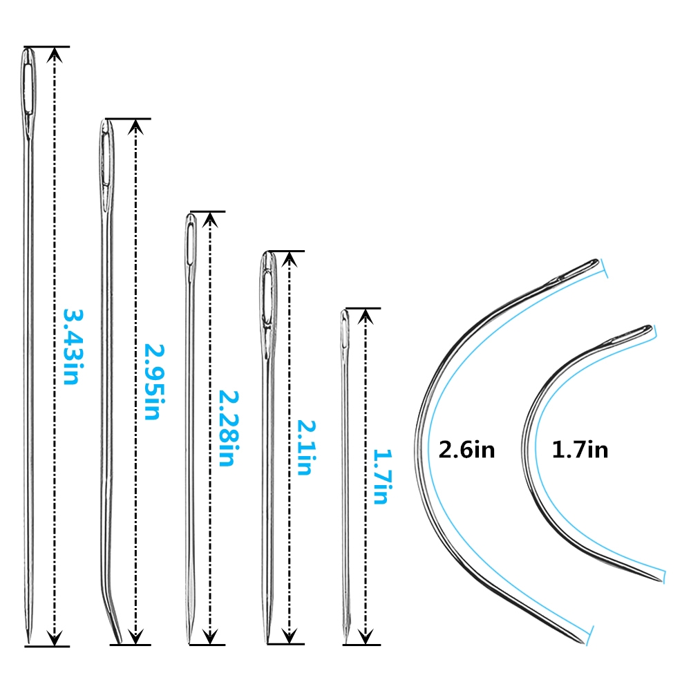 7 PCS/Pack Leather Sewing Need - огляд і ціна Leather Needle Heavy