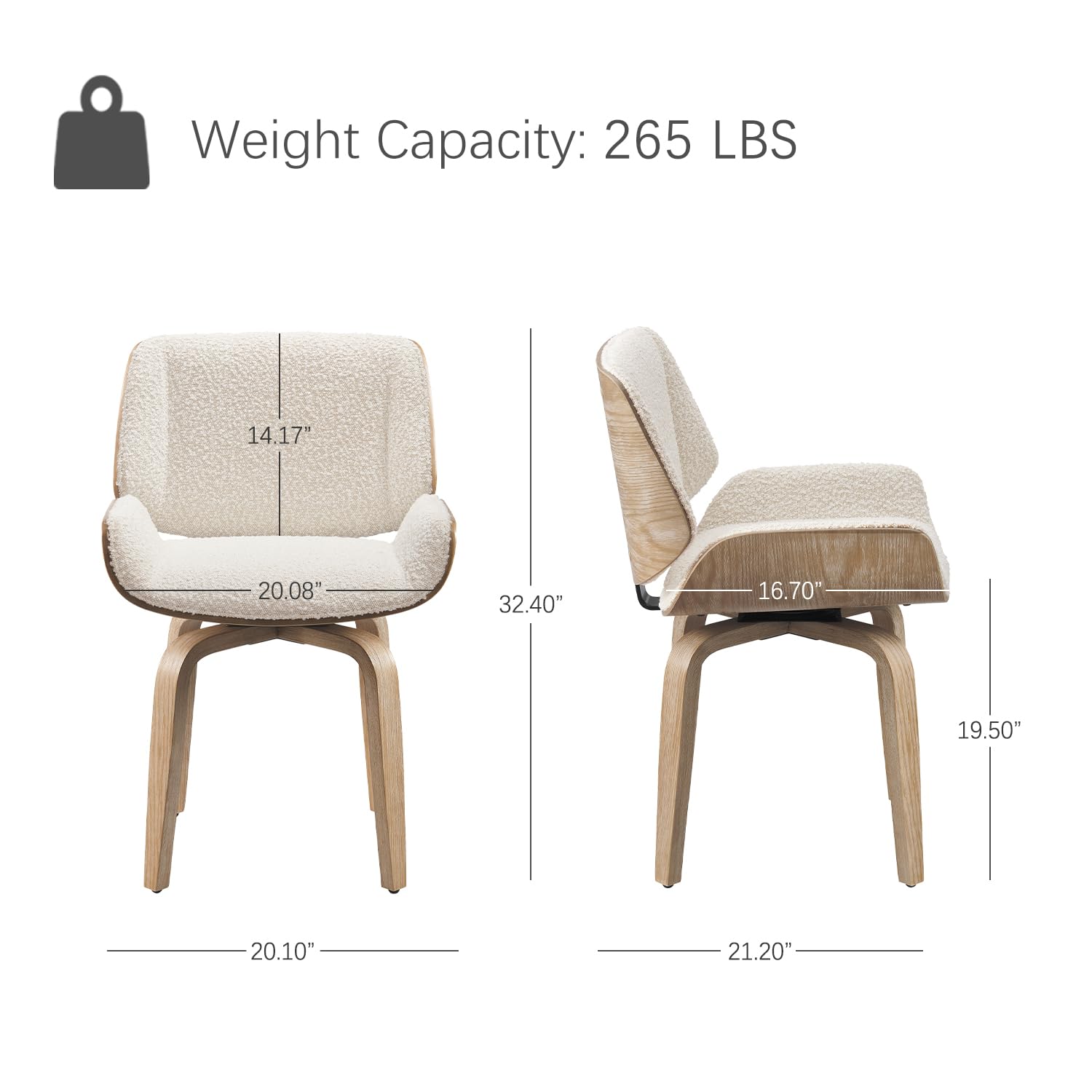 Swivel Dining Chair, Fabric Up - огляд і ціна Century Textile & Sewing Supply Online Shopping