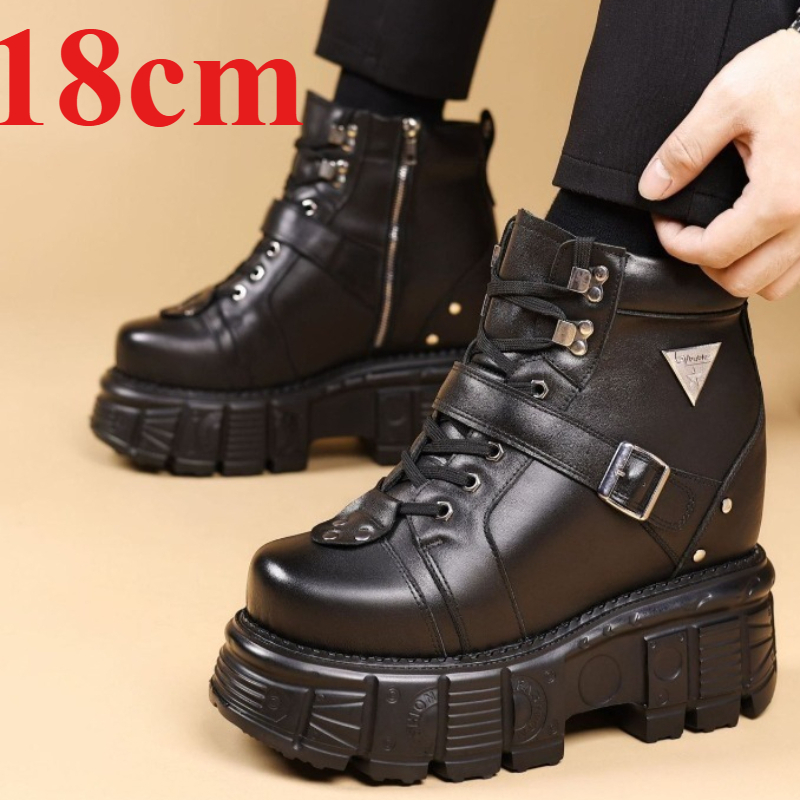 Genuine Leather Motorcycle Boo - огляд і ціна Sewing Garment