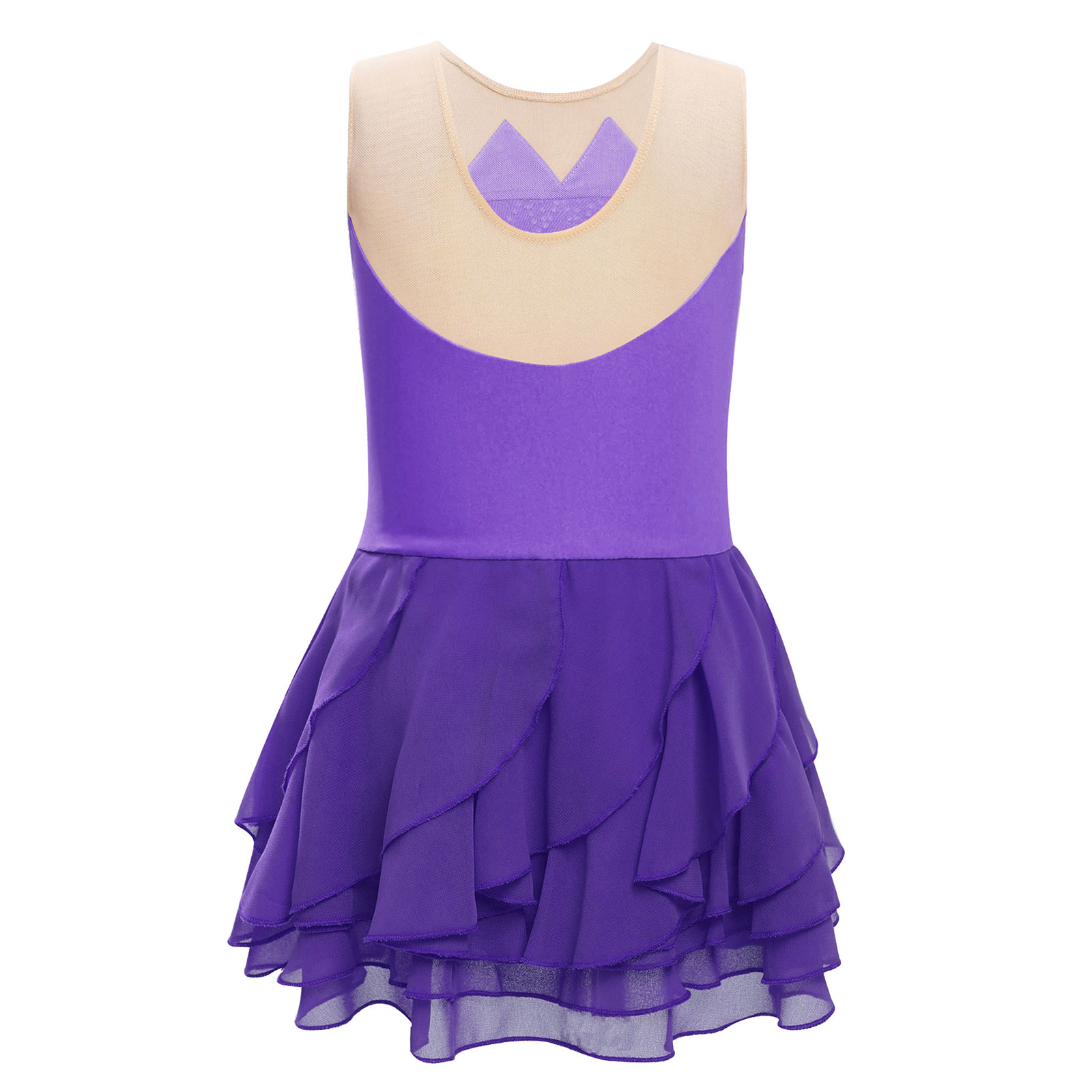 Girls Mesh Figure Skating Dres - огляд і ціна Sewing Vest