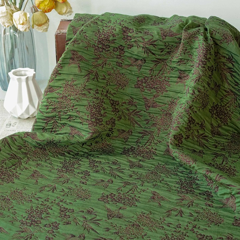 Plum Bamboo Magpie Pattern Rel - огляд і ціна Sewing Fabric