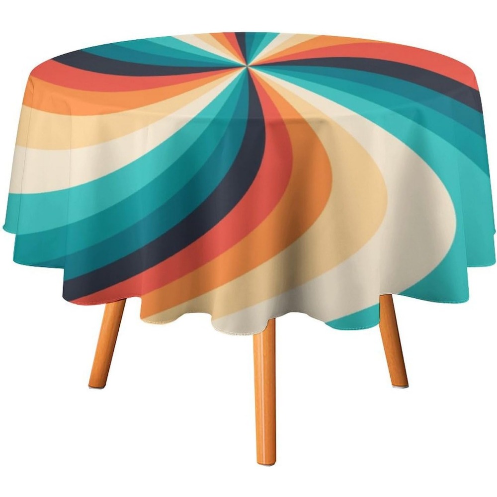 Vintage Groovy Swirl Round Tab - огляд і ціна Century Textile & Sewing Supply Online Shopping