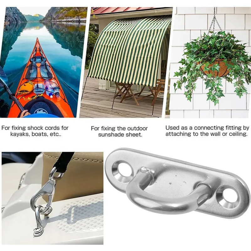 Stainless Steel Oval Hook Heav - огляд і ціна Hook Eye Fastener