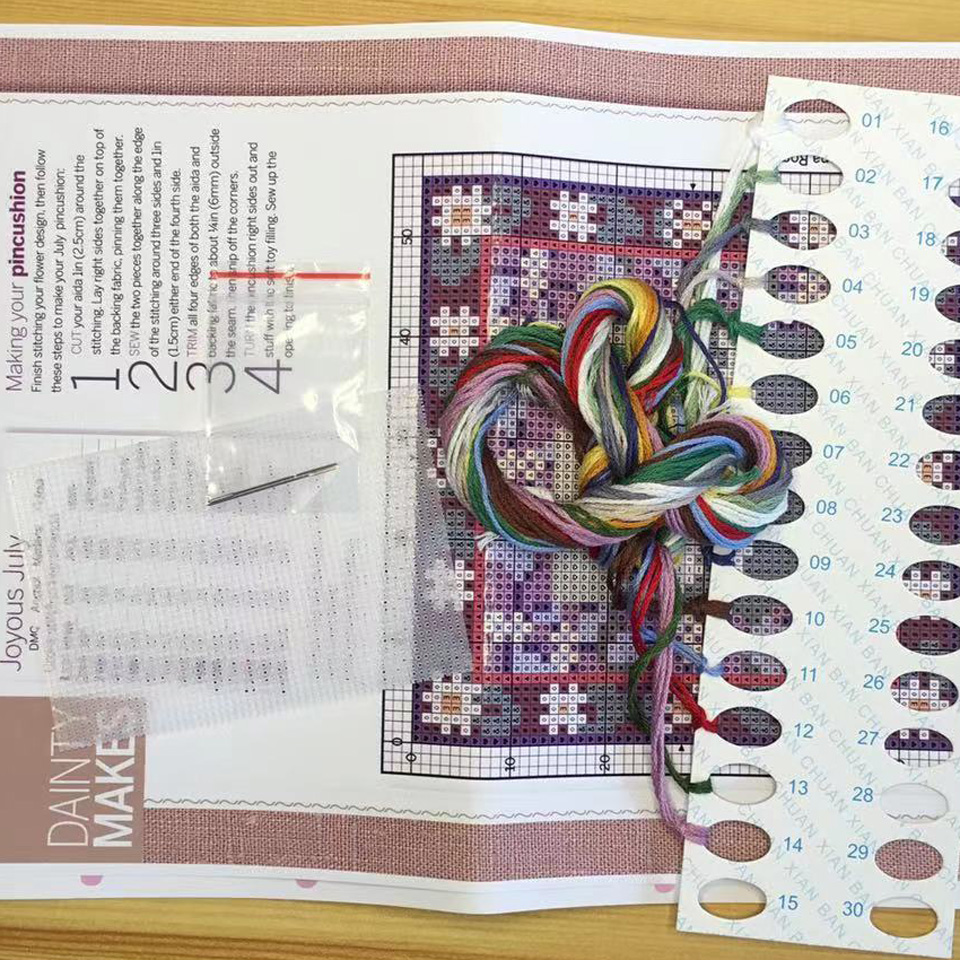 Cross Stitch Kits Stich Pin Cu - огляд і ціна Sewing Pin Cushion